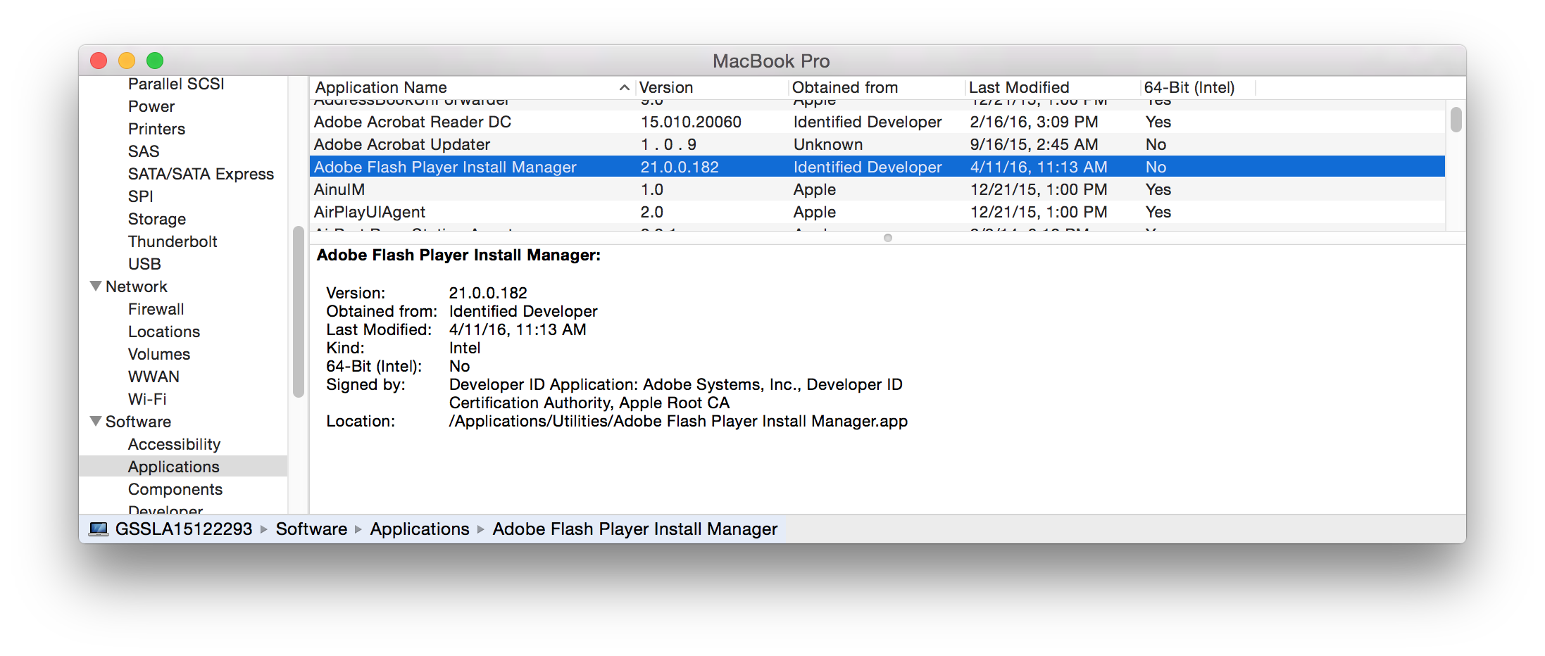 flash player for mac 10.9.4